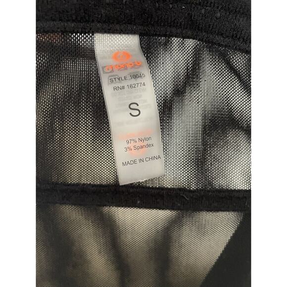 Mono B Corset Lingerie Top Sheer Stretch - Picture 9 of 9